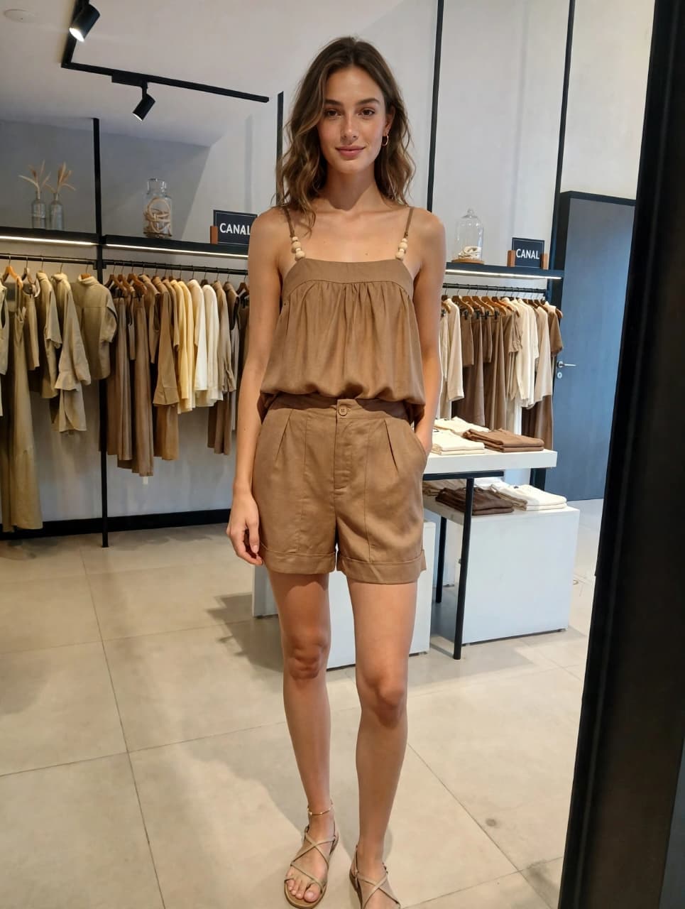 Blusa e Shorts