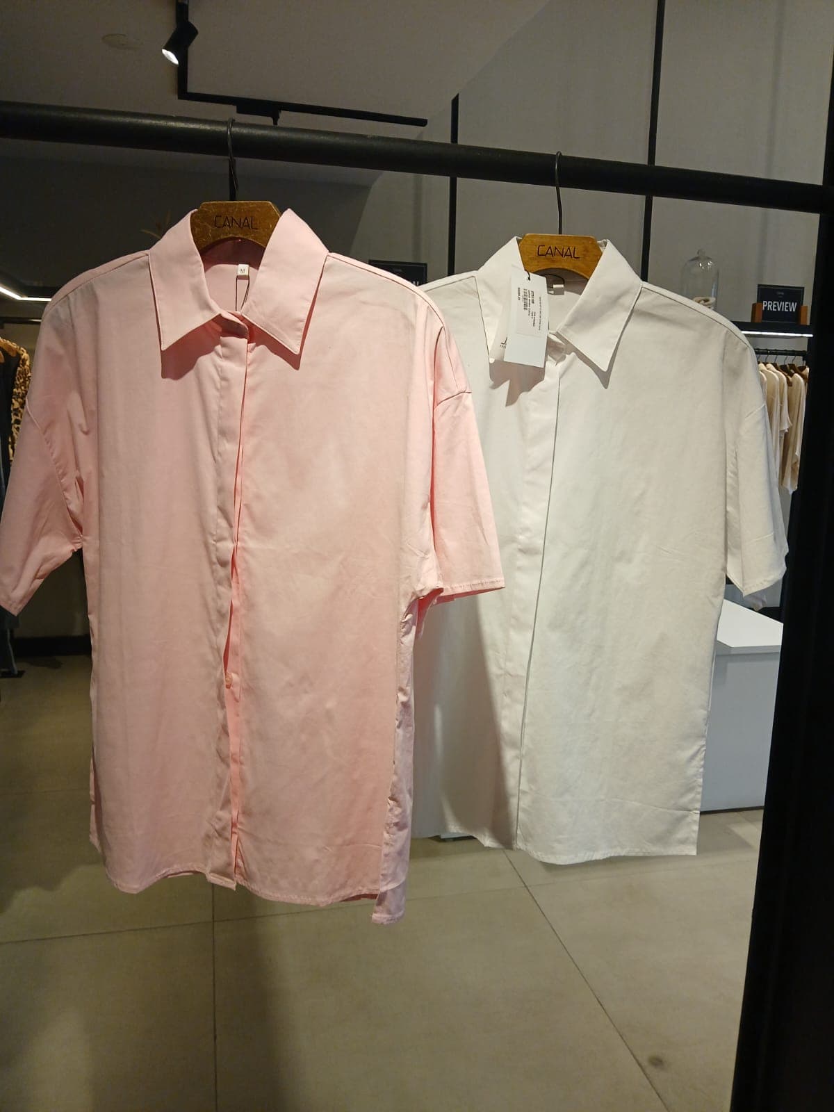 Camisa manga curta