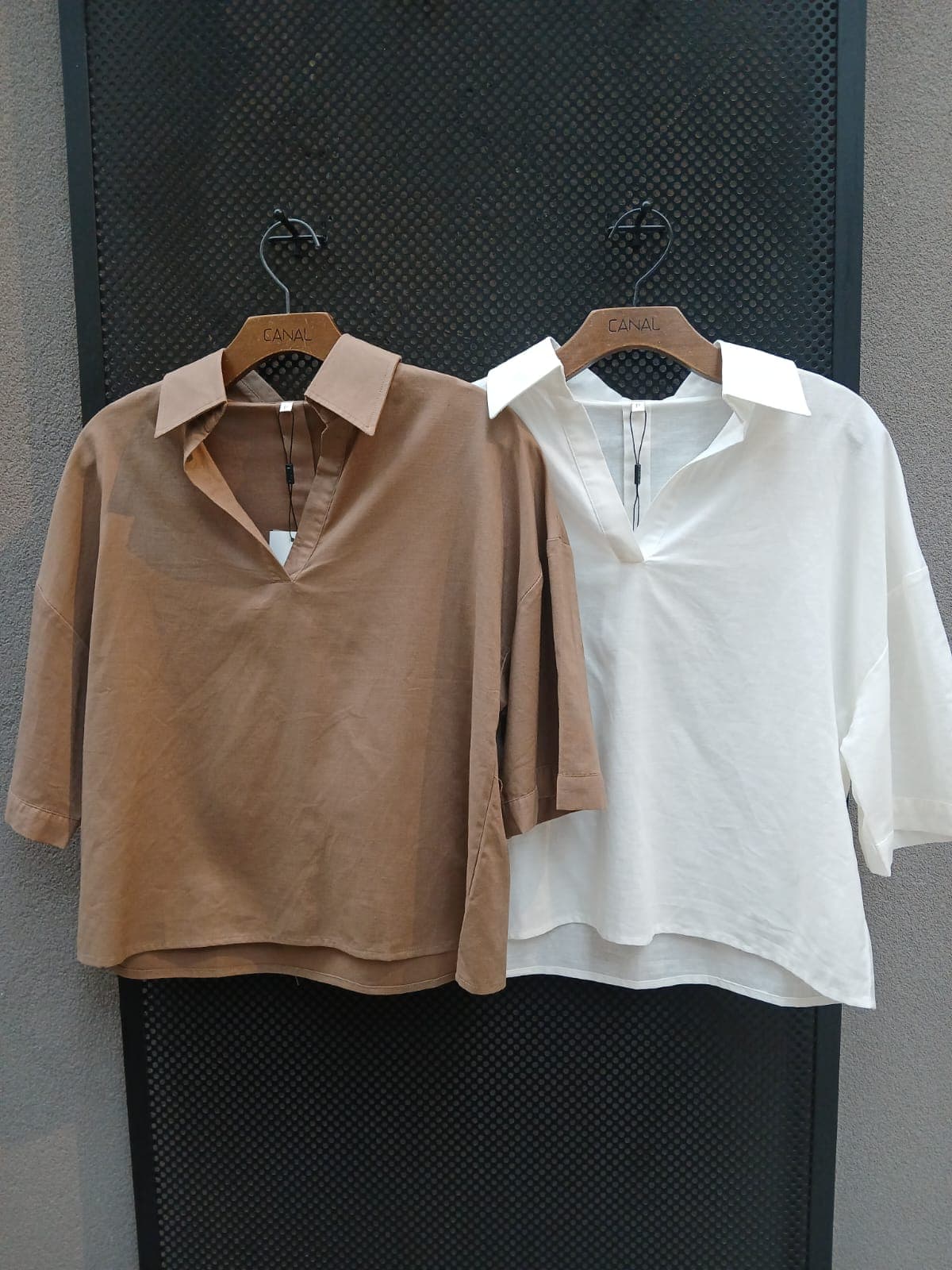 Blusa com gola